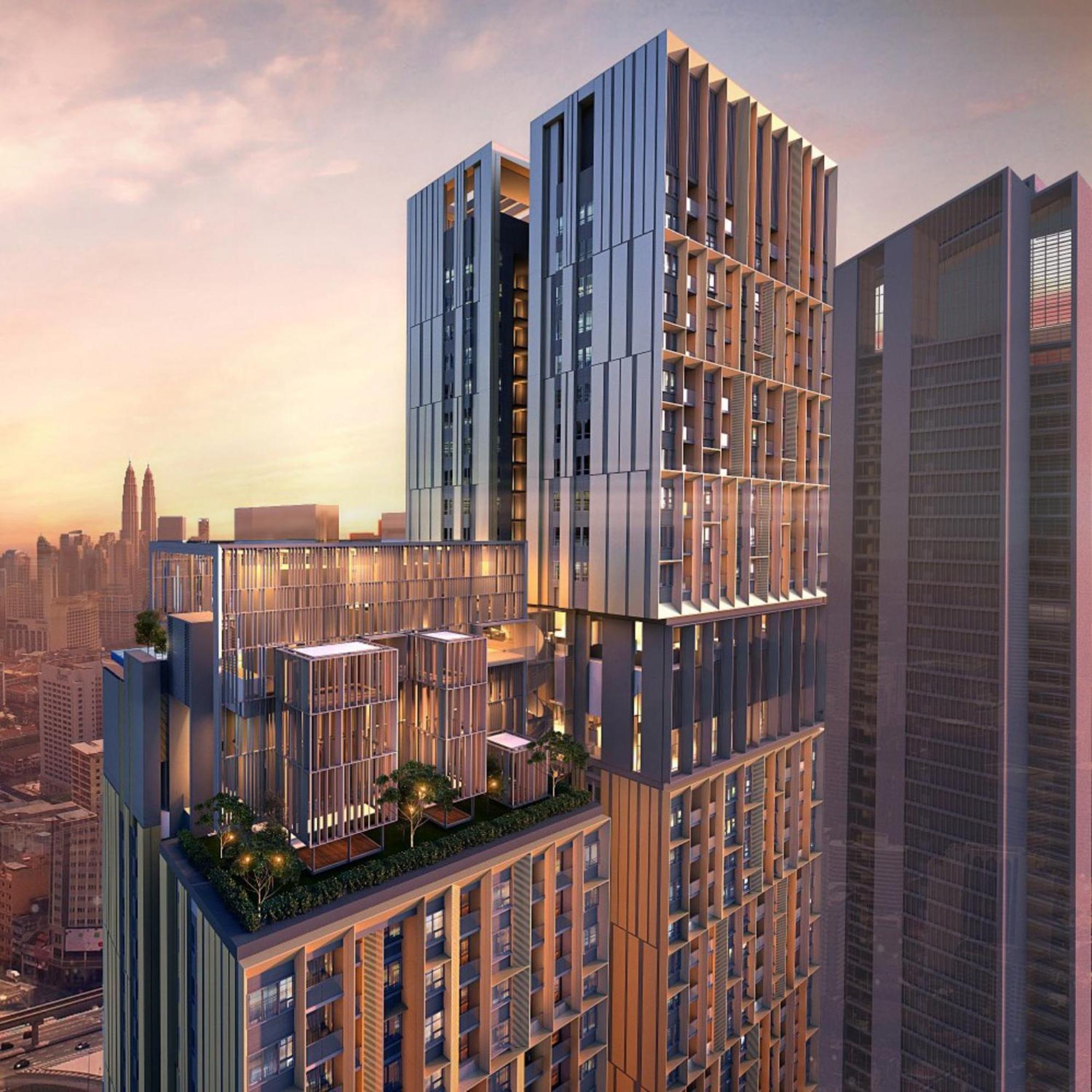 Lotus Infinity Pool At Lucentia Apartment Kuala Lumpur Exterior foto